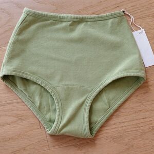 ARQ High-Rise Undies / Pistachio / xxs NWT